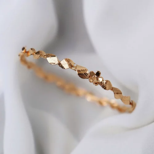 Bracelet couronne de fleurs