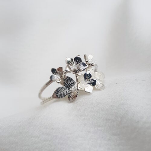 Bague Violette en argent 925