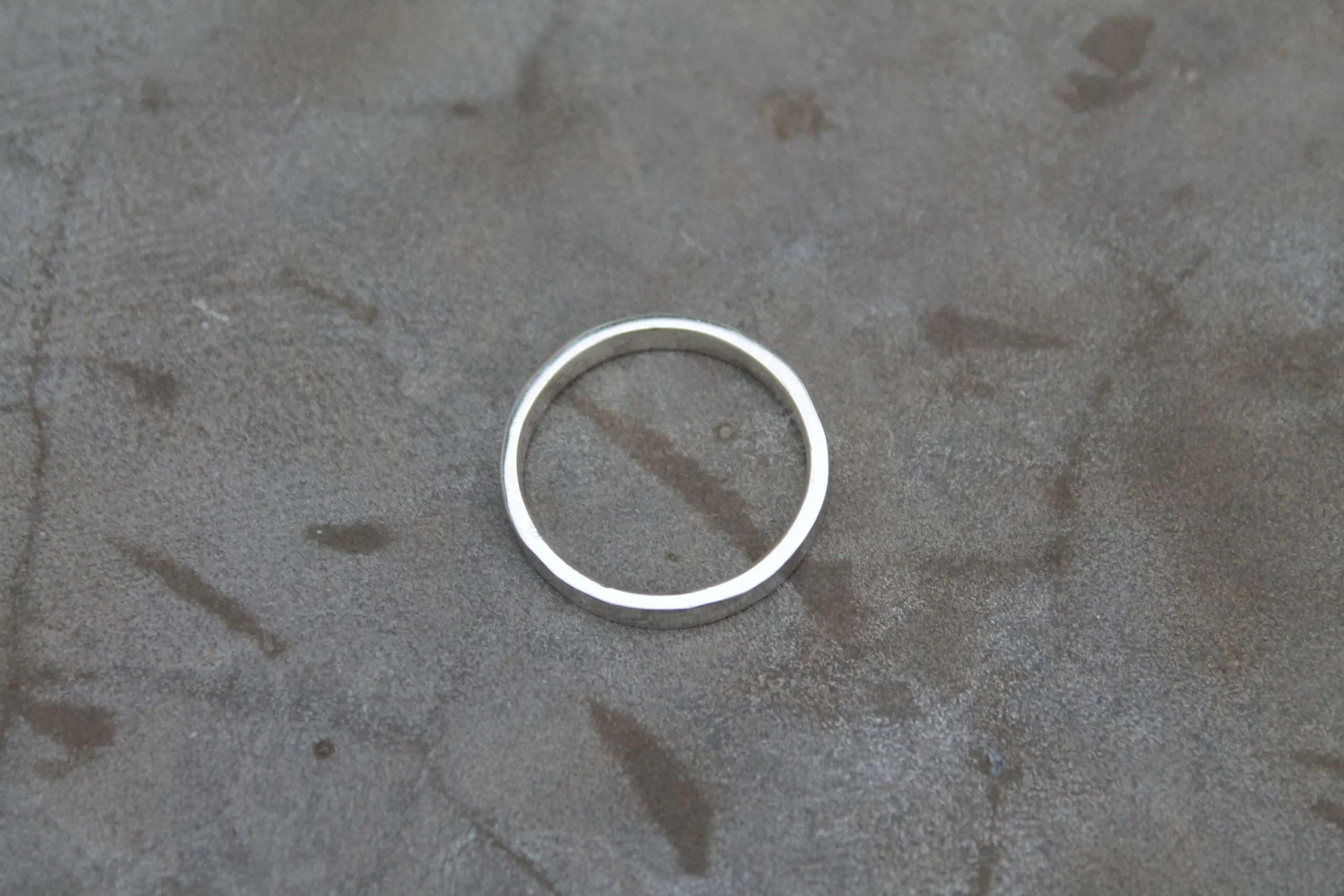 Anneau martelé en argent 925 – Image 3