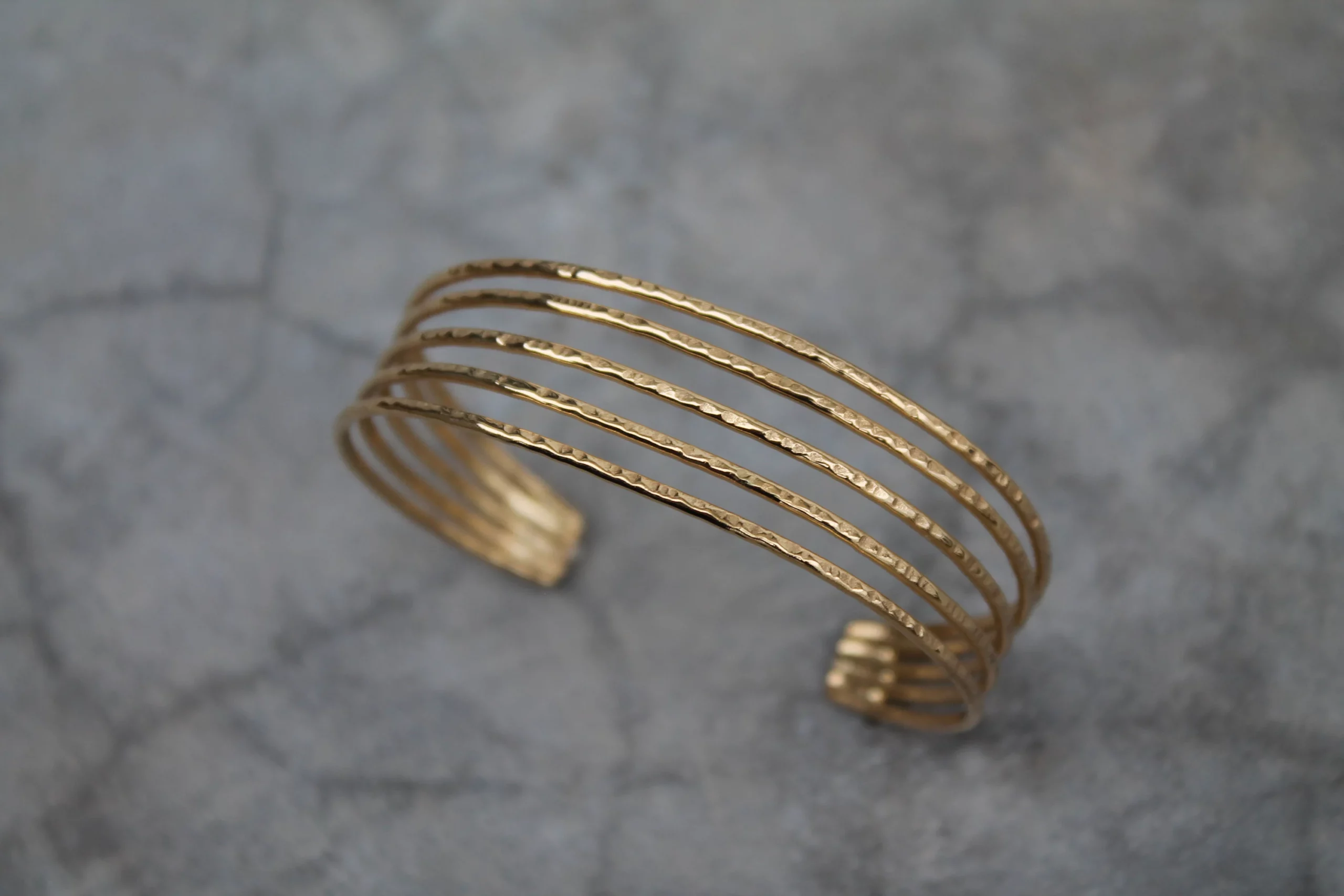 Bracelet joncs martelés – Image 4