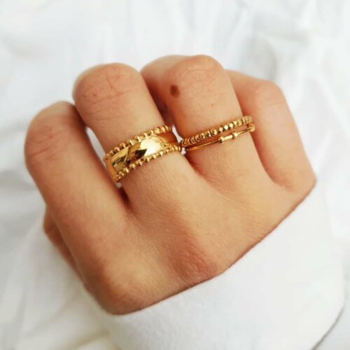 Bague billes