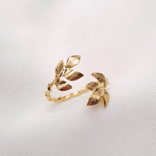 Bague feuilles