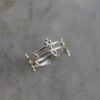 Bague médiévale en argent 925