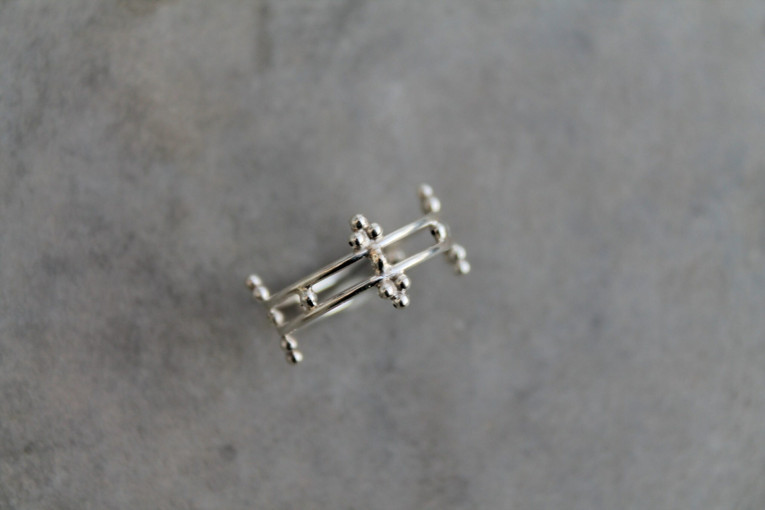 Bague médiévale en argent 925 – Image 2