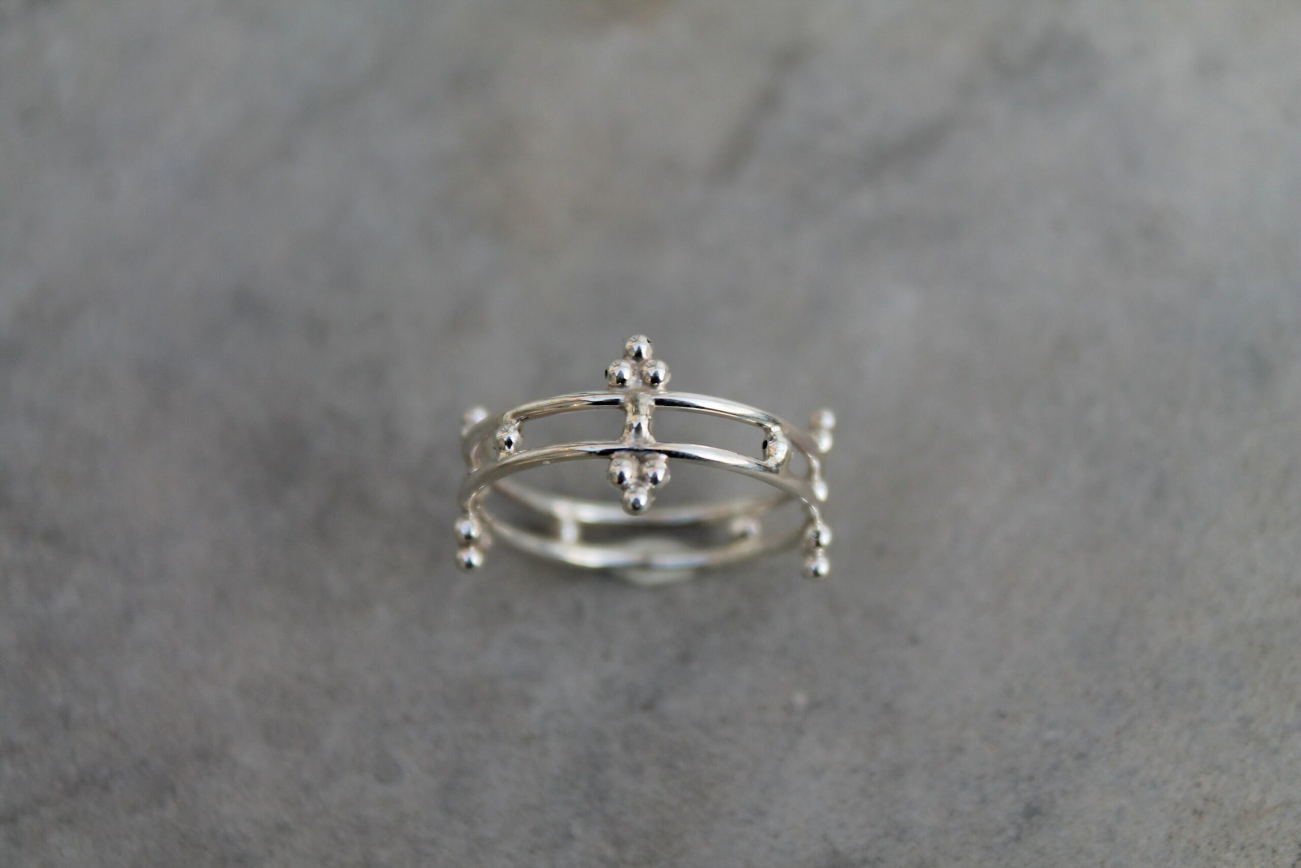 Bague médiévale en argent 925 – Image 3
