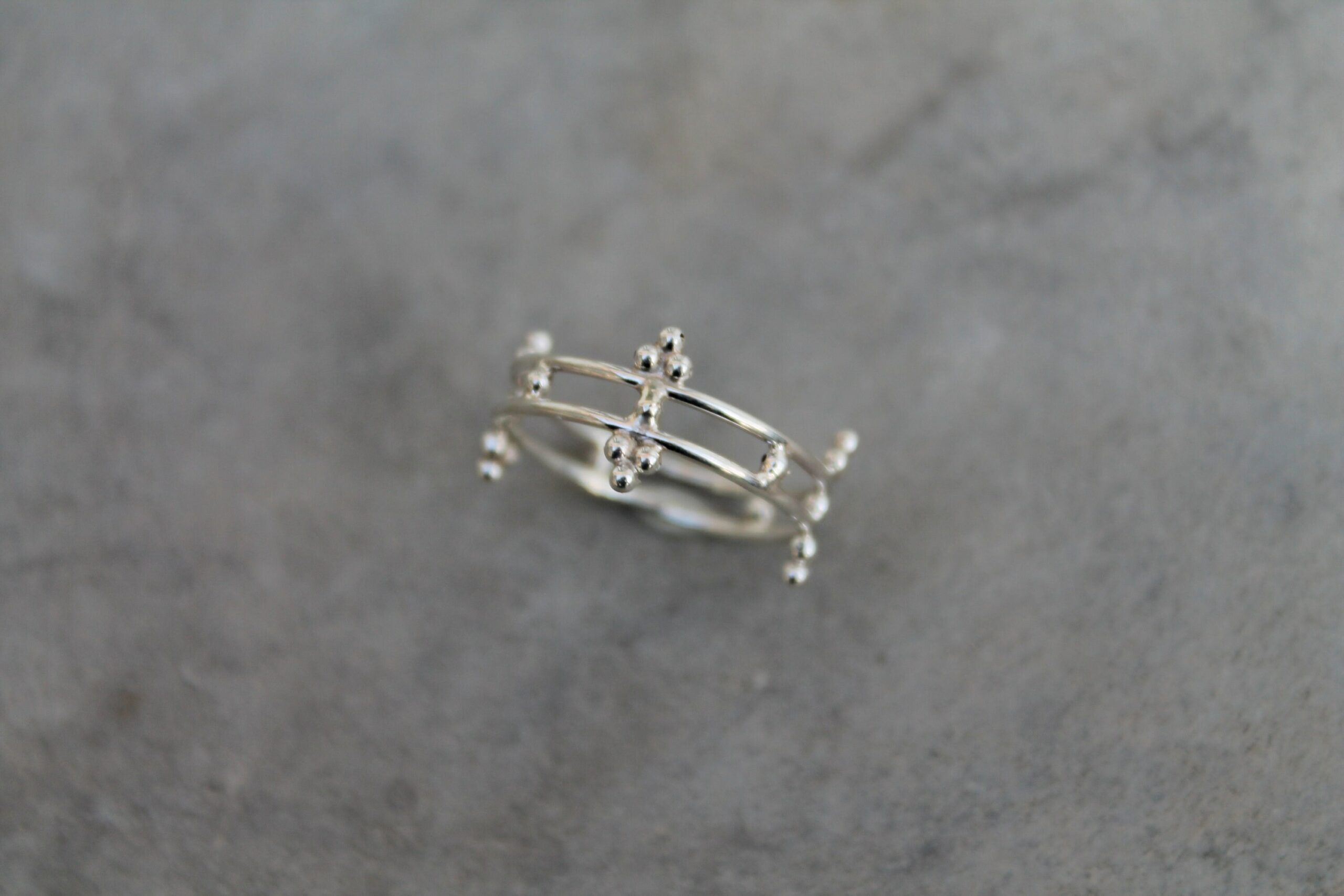 Bague médiévale en argent 925 – Image 4