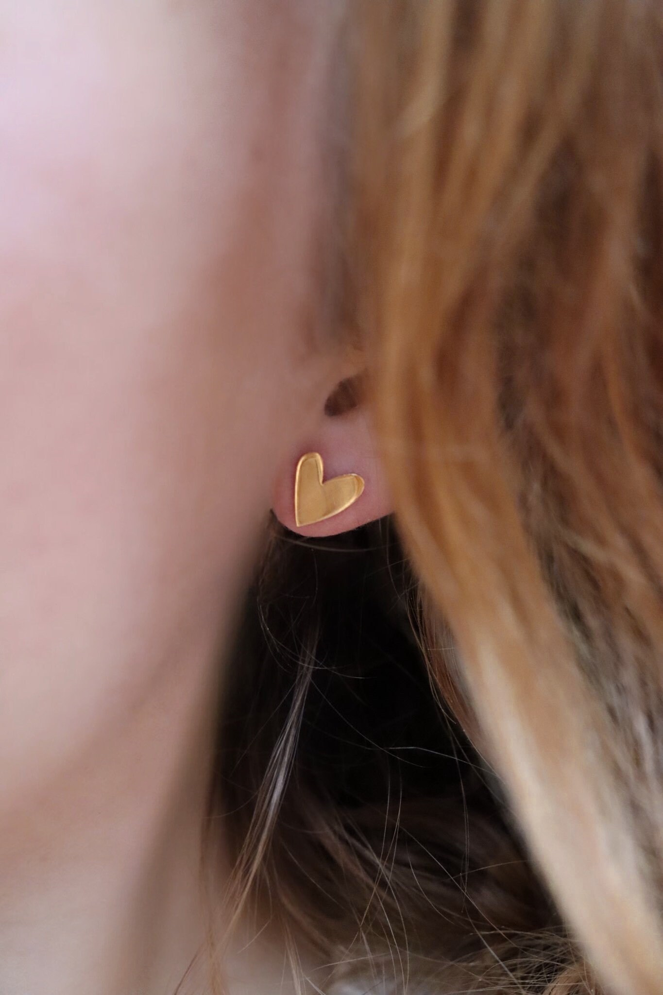 Boucles d'oreilles cœurs – Image 4