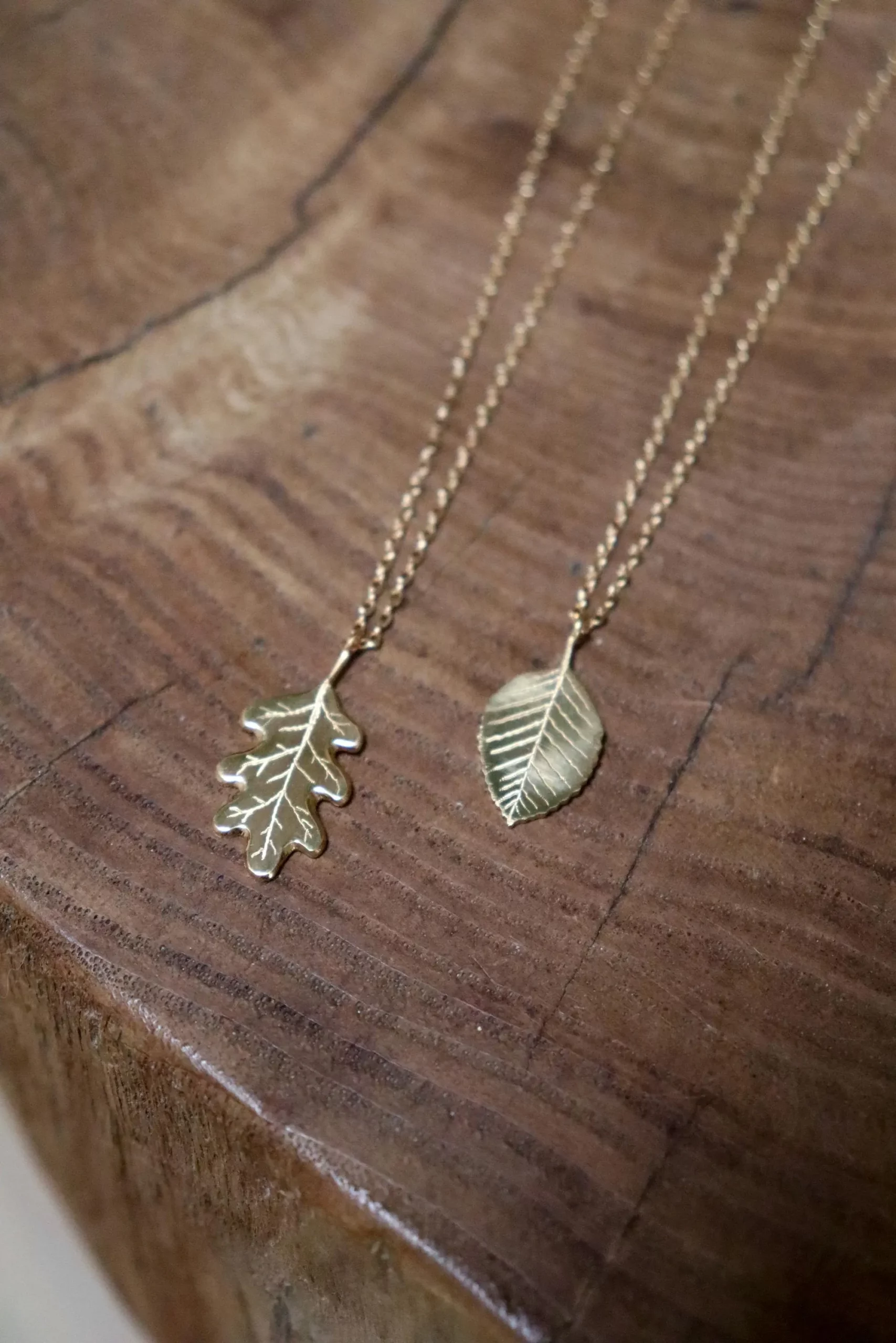 Pendentif feuille de chêne – Image 3