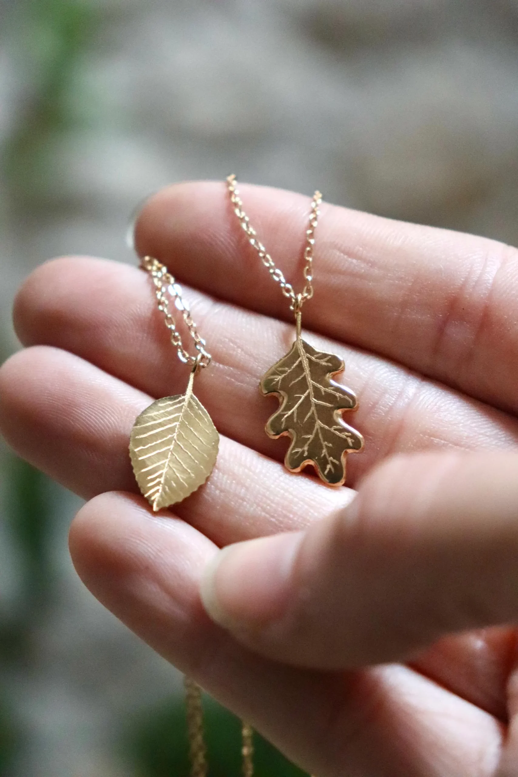 Pendentif feuille de chêne – Image 4