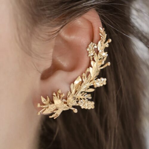 Bijou d’oreille végétal